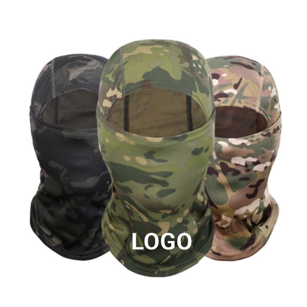 Unisex Sports Full Face Mask Headgear Neckerchief - Image 1