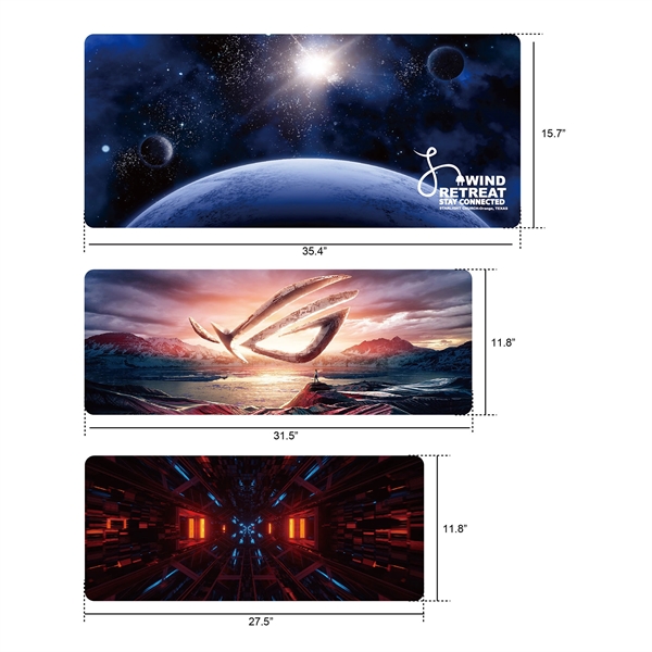 Full-Color Sublimation Game Mouse Pad - Image 2