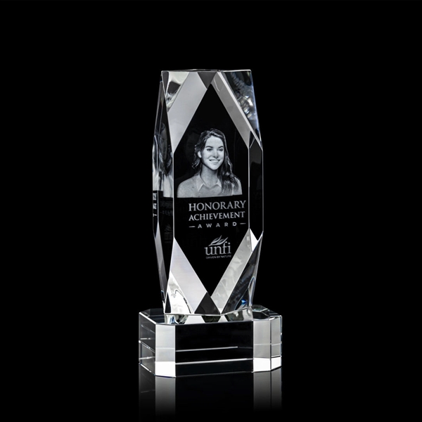 Delta 3D Award on Base - Clear - Image 2