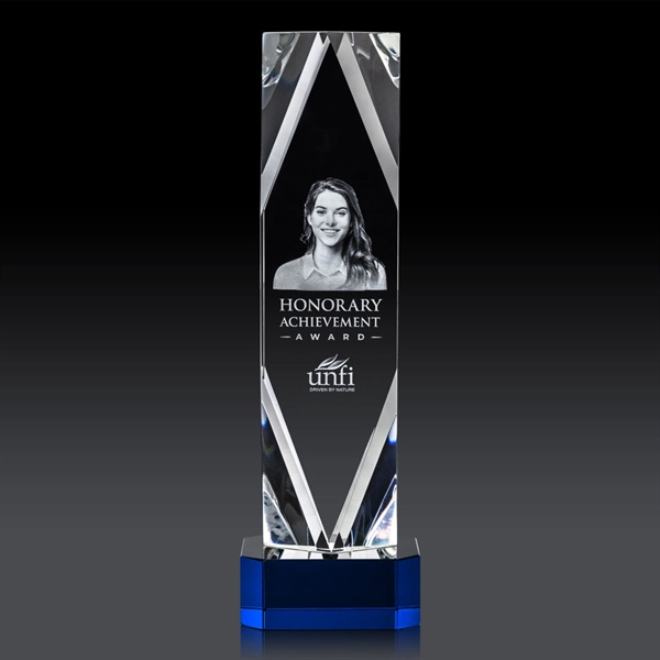 Delta 3D Award on Base - Blue - Image 4