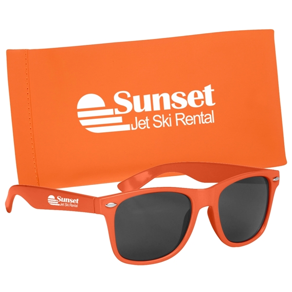 Malibu Sunglasses With Pouch - Image 23