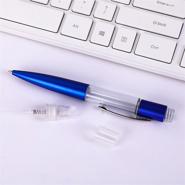 2-in-1 Ballpoint Pen With Mist Spray Bottle     - Image 2