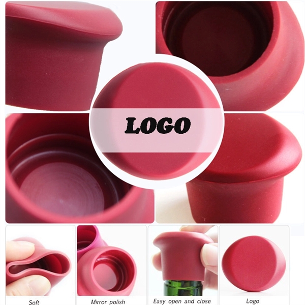 Silicone Wine Stoppers     - Image 3