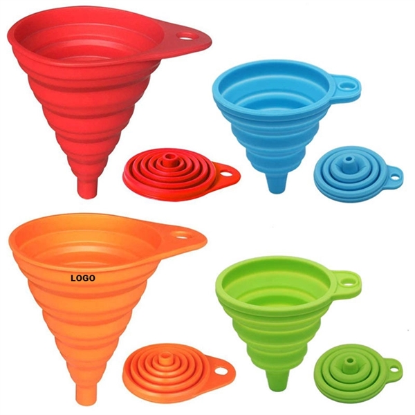 Silicone Collapsible Funnel     - Image 1