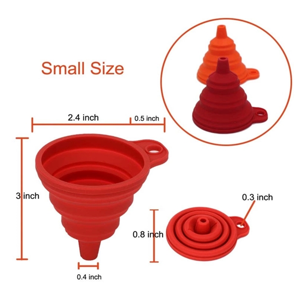 Silicone Collapsible Funnel     - Image 2