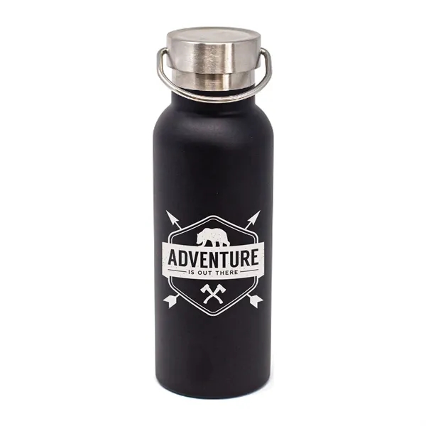 17 oz. Caribe Double Wall Vacuum Stainless Steel Bottle - Image 2