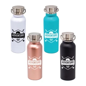 17 oz. Caribe Double Wall Vacuum Stainless Steel Bottle