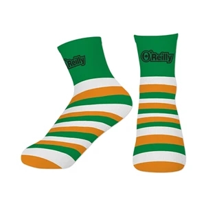 Irish Flag Short Custom Socks