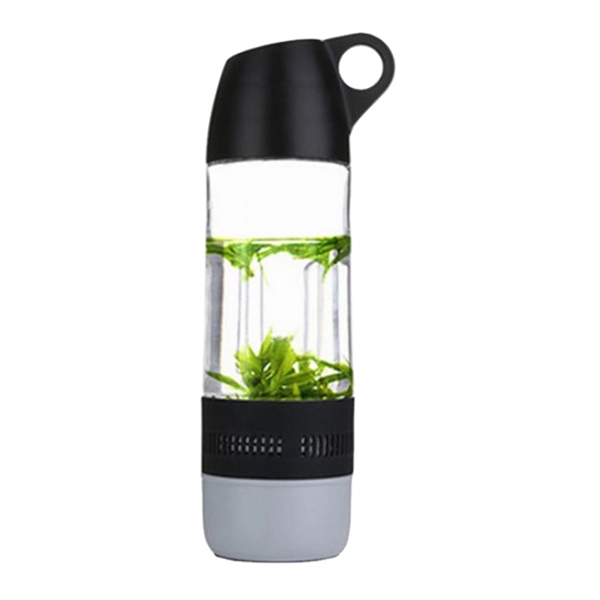 Water Bottle Bluetooth Speaker with Compass
