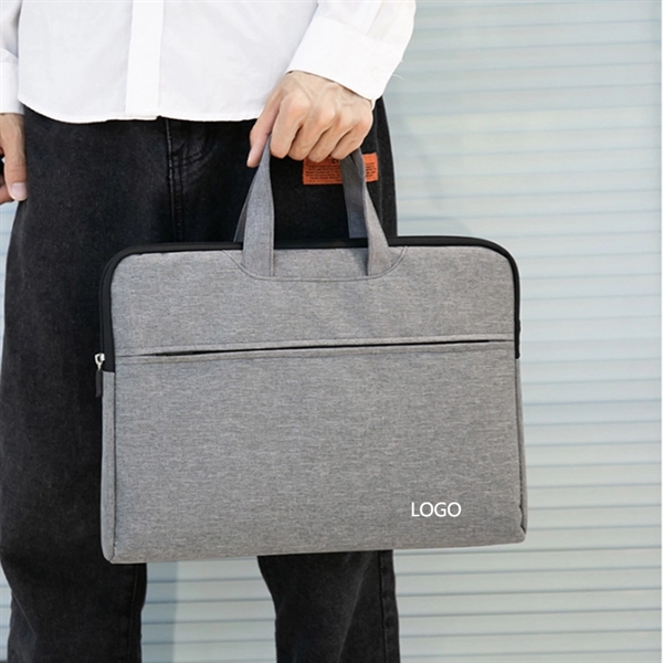 15.4" Oxford Cloth Office Zipper Laptop Bag  Briefcase     - Image 4