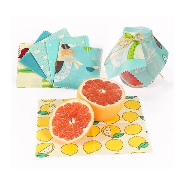 FDA Approved Reusable Beeswax Food Wrap - Image 2