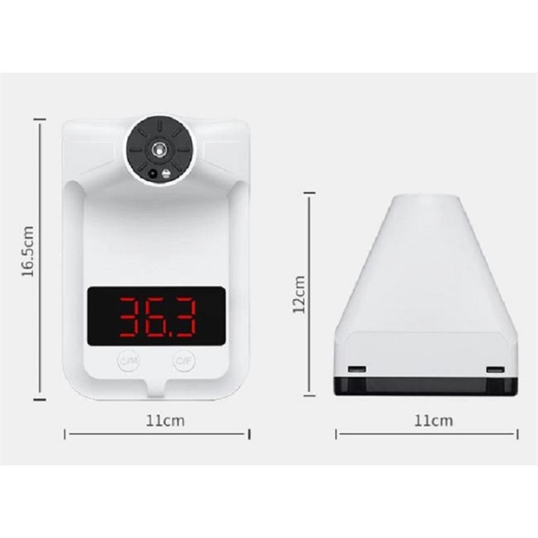 Hand-Free Wall Mounted Touchless Thermometer