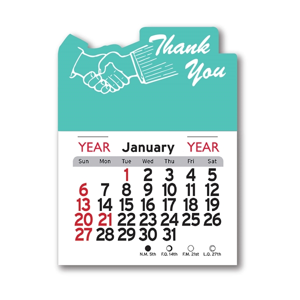 Thank You Shaped Peel-N-Stick® Calendar - Image 13