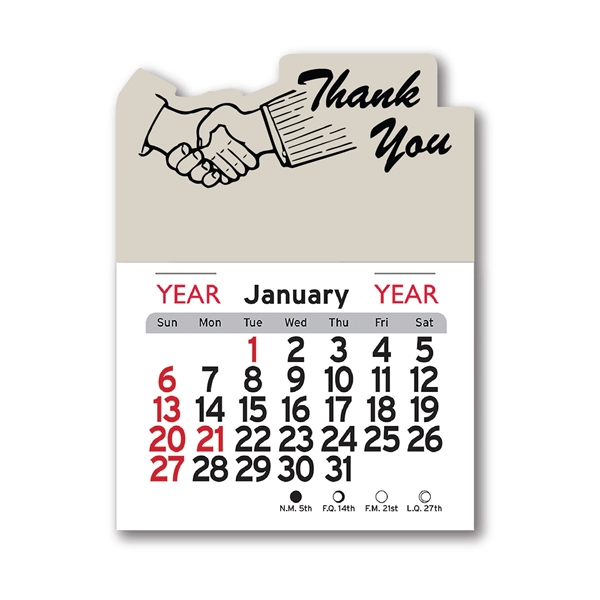 Thank You Shaped Peel-N-Stick® Calendar - Image 15