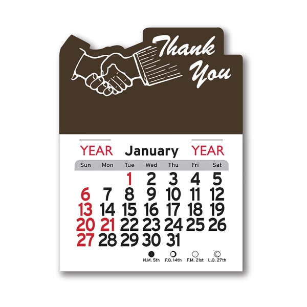 Thank You Shaped Peel-N-Stick® Calendar - Image 16