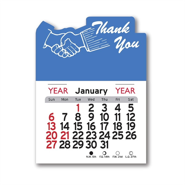 Thank You Shaped Peel-N-Stick® Calendar - Image 18