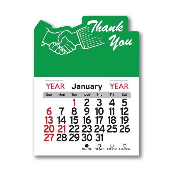 Thank You Shaped Peel-N-Stick® Calendar - Image 20