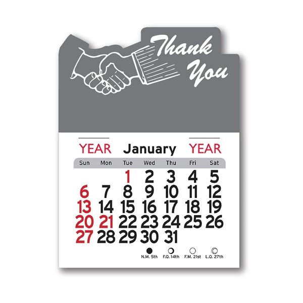 Thank You Shaped Peel-N-Stick® Calendar - Image 21