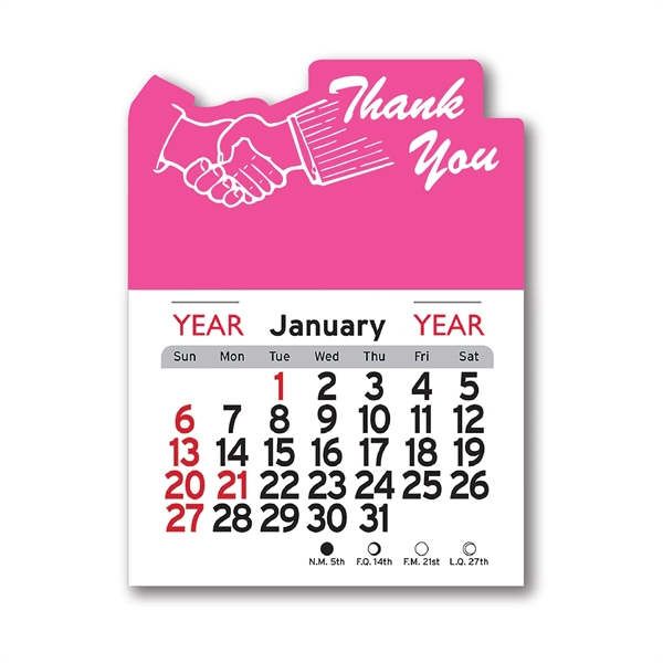 Thank You Shaped Peel-N-Stick® Calendar - Image 23