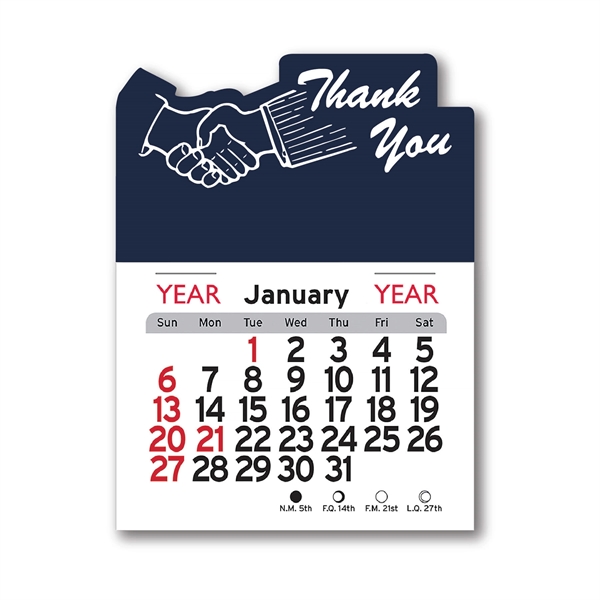 Thank You Shaped Peel-N-Stick® Calendar - Image 26