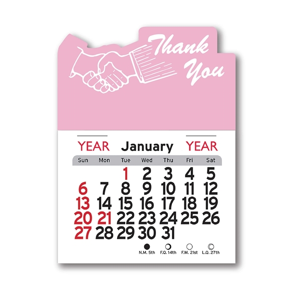 Thank You Shaped Peel-N-Stick® Calendar - Image 28