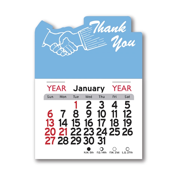 Thank You Shaped Peel-N-Stick® Calendar - Image 32