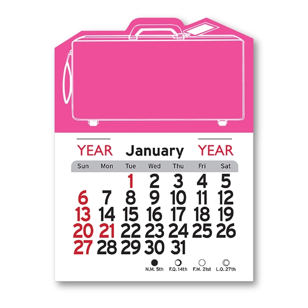 Suit Case Shaped Peel-N-Stick® Calendar - Image 23