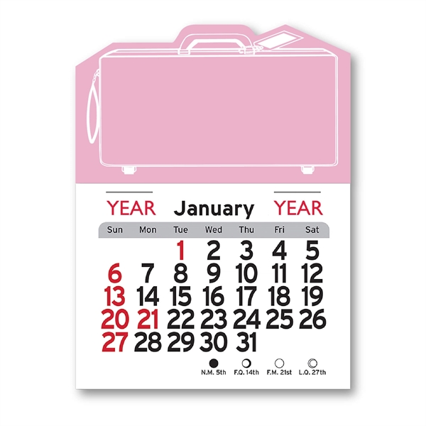 Suit Case Shaped Peel-N-Stick® Calendar - Image 28