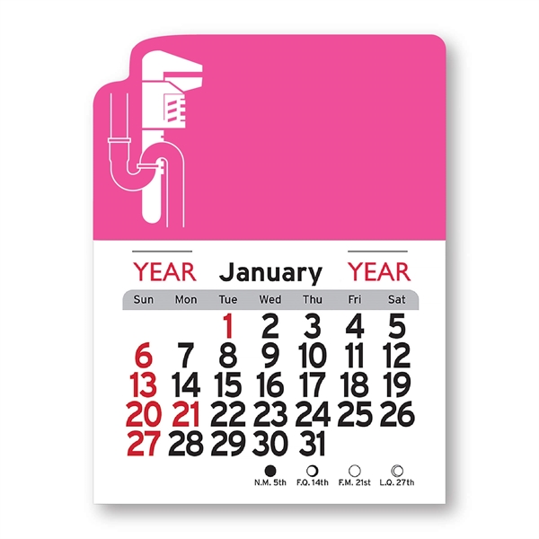 Plumbing Shaped Peel-N-Stick® Calendar - Image 23