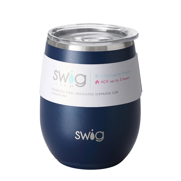 Swig 14oz Stemless Wine Cup - Image 5