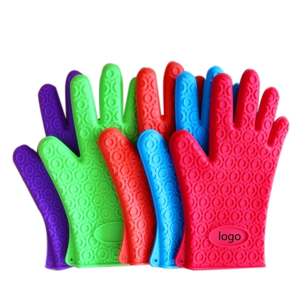 Heat Resistant Silicone Gloves - Image 1