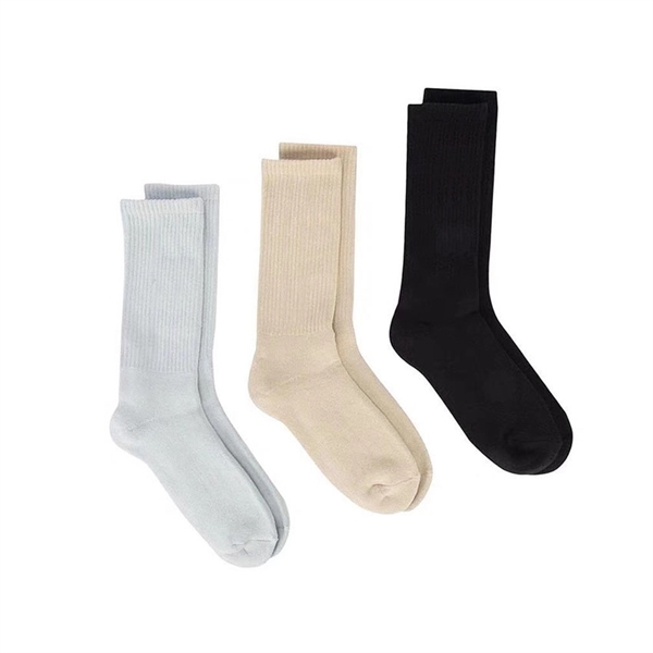 Cotton athletic short socks     - Image 1