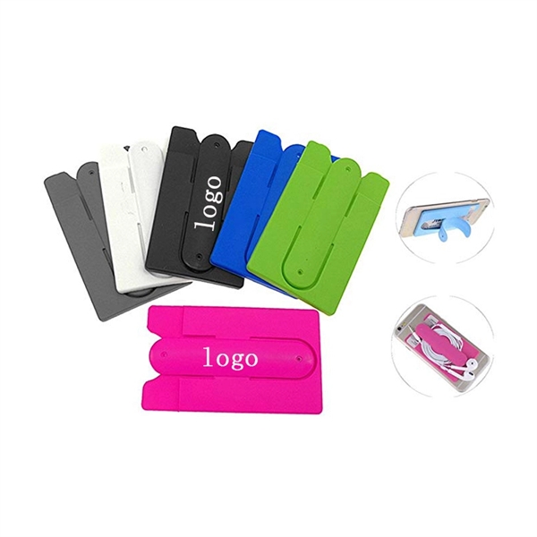 Silicon Stand Phone Wallet - Image 1