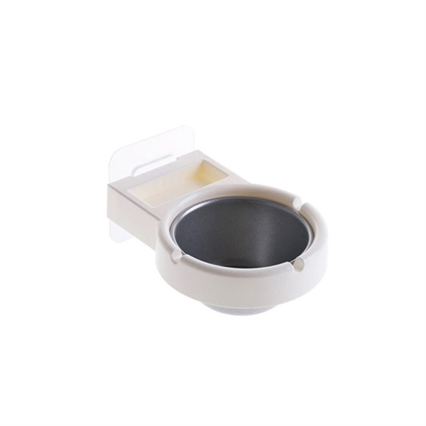 Household Wall-mounted Stainless Steel Ashtray - Image 2