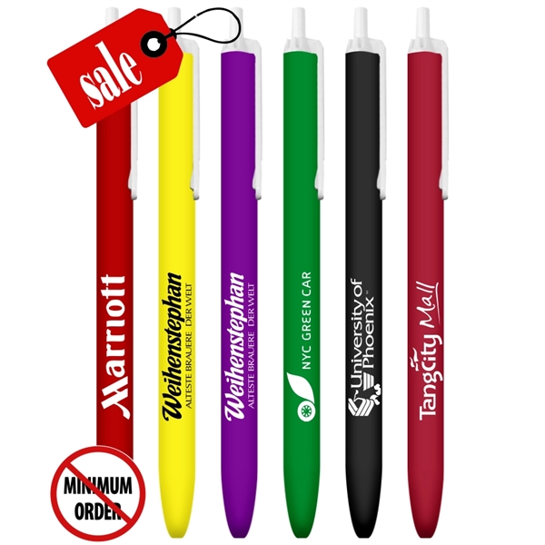 Closeout "Promotional" Colored Click Pen - No Minimum