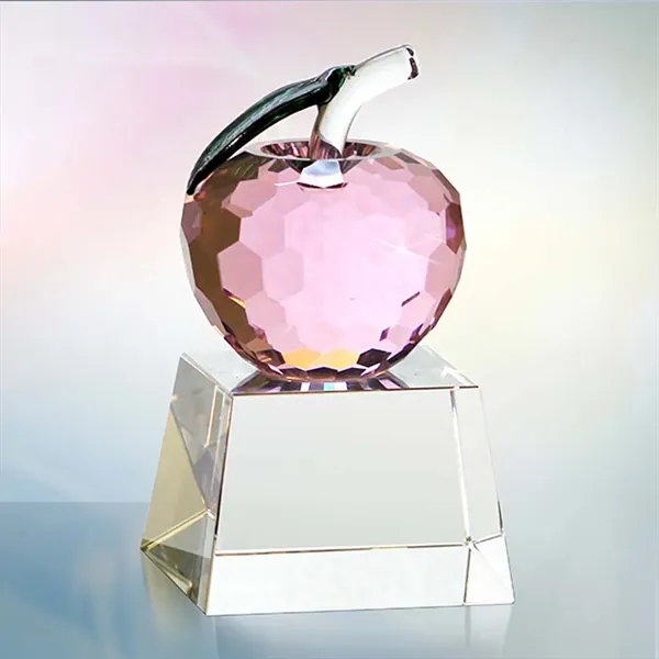 Pink Crystal Apple Award