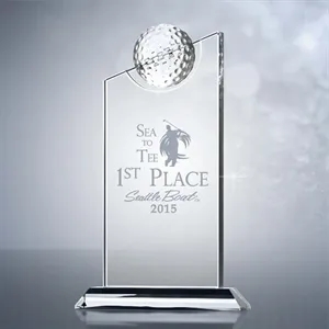 Crystal Pinnacle Golf Award