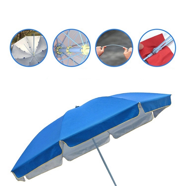 Custom Folded Beach Umbrella - Image 3