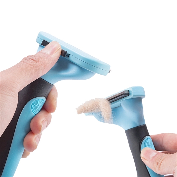 Professional Grooming Tool Pet Deshedding Brush - Image 4