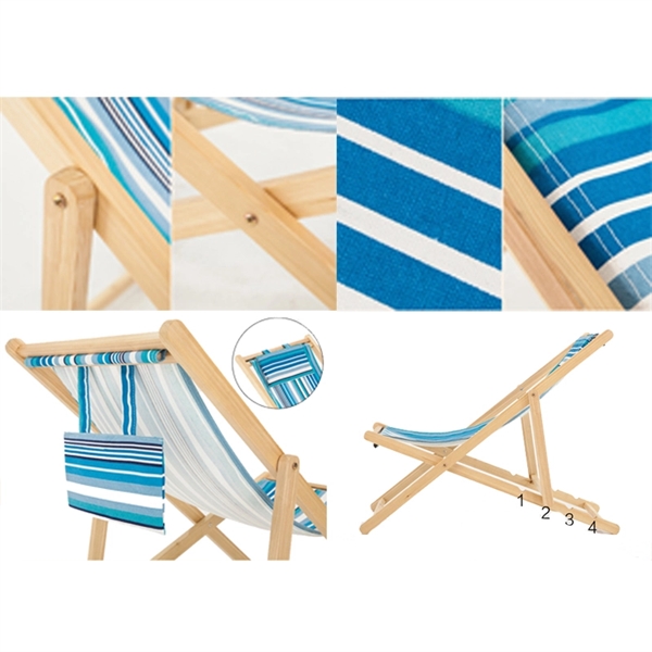 Adjustable Folding Beach Garden Chair  - Image 4