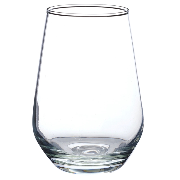 16 oz. Vaso Silicia Stemless Wine Glasses - Image 4