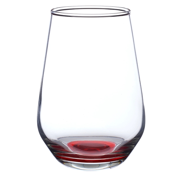 16 oz. Vaso Silicia Stemless Wine Glasses - Image 8