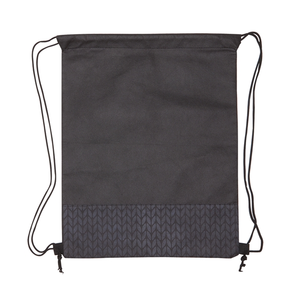 Pathway Non-Woven Drawstring Backpack - Image 7