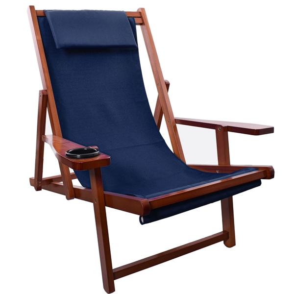 Wood Sling Chair - Image 7