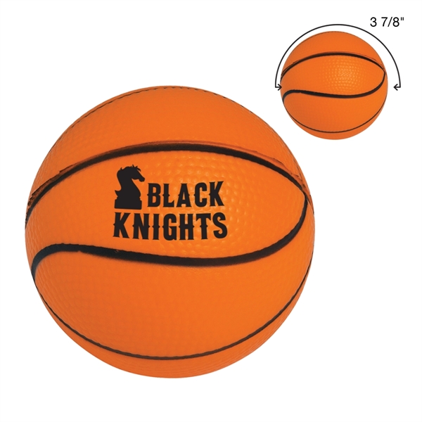 Basketball Shape Stress Reliever - Image 1