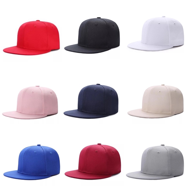 Blank Promotional Custom Logo Sport Cap Hat Plain Caps - Image 1