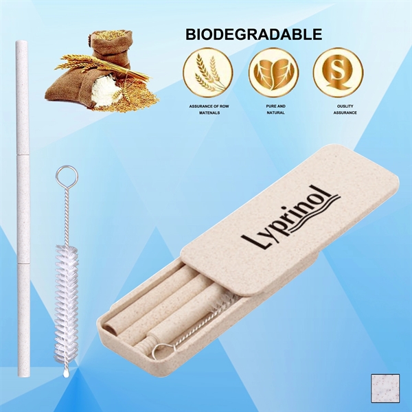 Biodegradable Straw w/ Brush - Image 1