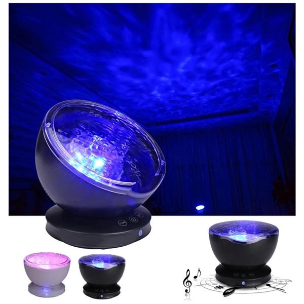 Ocean Projection Light With Sleep Light And Speaker