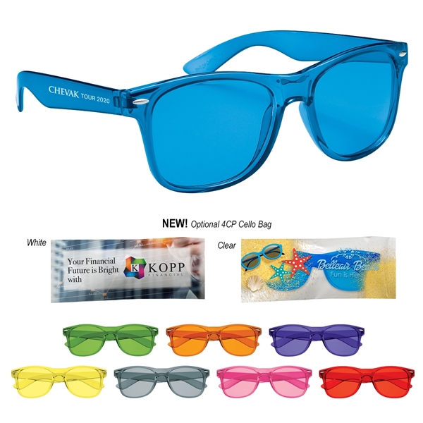 Translucent Malibu Sunglasses - Image 1