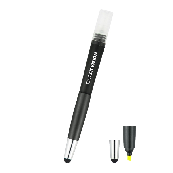 Refillable Spray Bottle With Highlighter & Stylus - Image 8